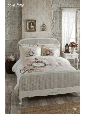 Özdilek 3D Dijital Baskılı Art Nevresim Takımı Love Time