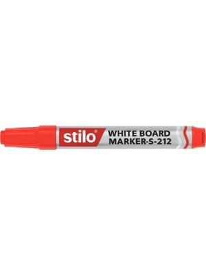Stilo Beyaz Tahta Kalemi Doldurulabilir Kırmızı