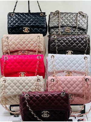 Csy Store Deri Detaylı Kadın Kol Çantası