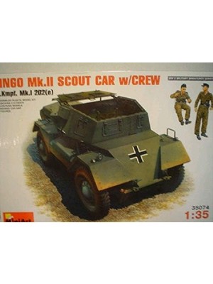 35074 1:35 Dingo Mk Iı (Pz.kpfw.mk 1 202 (E)) Mürettebat ile Birlikte