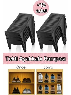 Empressco Webmall 15 Adet Tekli Ayakkabı Rampası Ayakkabı Düzenleyici Dolap Içi Organizer - Fiyatı, Yorumları