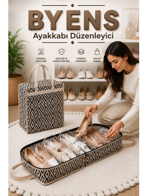 Empressco Byens Ayakkabı Düzenleyici Hurcu Bavul Içi Organizer Valiz Dolap Içi Seyahat Çantası Hurç Bagaj Gardırop - Fiyatı, Yorumları