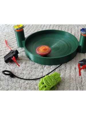 Antilop 3D Baskı Beyblade Arena Savaş Sahası – Dayanıklı Özel Tasarım Beyblade Stadyumu