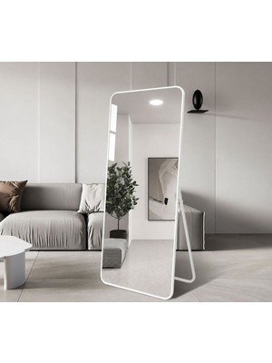 Enc Home 180X60 Beyaz Dikdörtgen Ayaklı Ayna