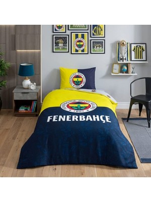 Taç Yeni Sezon Lisanslı Fenerbahçe Efsane Tek Kişilik Nevresim Takımı