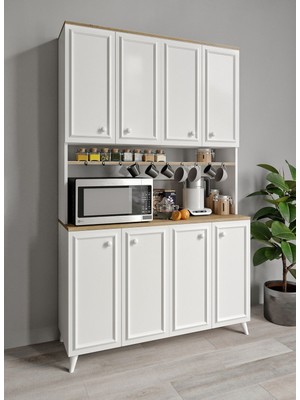 Empressco Kznmob Home Stella Country Kahve Köşesi, Erzak Dolabı, Kiler Dolabı, Çok Amaçlı Mutfak Dolabı - Fiyatı, Yorumları