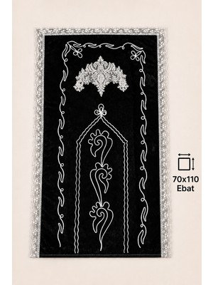 Hig Store Damat Motifli Damat Bohçası Hediyelik Çeyizlik Damat Seccade / Seccade Seti 3 Parça Hurç/seccade/tesbih