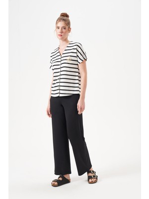 Pjs Kadın Düğmeli Pijama Takım 29134