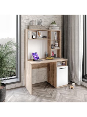 Empressco Afilli Ildır Çalışma Masası Flora Beyaz Tamamı Mdf - Fiyatı, Yorumları