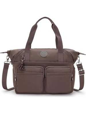 Kipling Kıplıng New Art Duo Pocket Büyük Boy Omuz Çantası