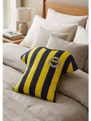 Taç Yeni Sezon Lisanslı Fenerbahçe Forma Kırlent ( 45 x 45 Cm)