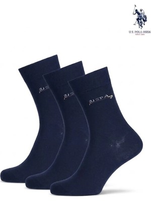 U.S. Polo Assn. 3 Çift Erkek Soket Çorap | Konforlu Pamuklu