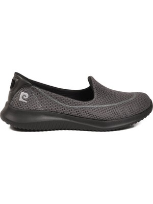 Pierre Cardin Füme-Siyah Tekstil Kadın Spor Ayakkabı PC-30168 Z