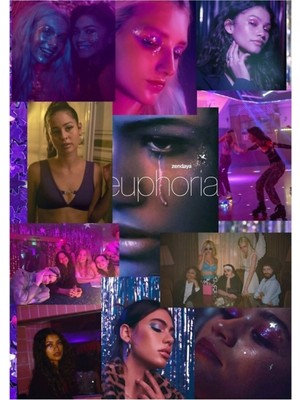 Universal Euphoria Tablo Ahşap Poster Dekoratif KOD5107