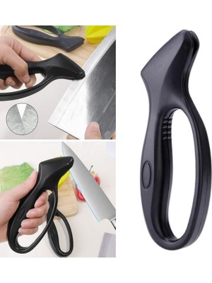 Hereveoyuncak Ergonomik Paslanmaz Çelik Manuel Bıçaak Bileme Aleti