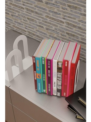Empressco Risingmaber Dekoratif Beyaz Klasik Metal Kitap Tutucu , Kitap Desteği (Ikili Set) MK4B - Fiyatı, Yorumları