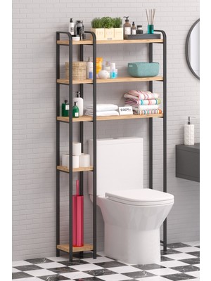 Empressco Egemev Wc Arkası Çok Amaçlı Banyo Düzenleyici Klozet Rafı Klozet Üstü Raf ve Fırçalık Havluluk - Fiyatı, Yorumları