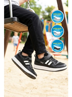 Cool Stella F Siyah Unisex Çocuk Spor Ayakkabı