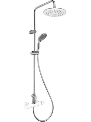 Artema A45598EXP System Rain LH21 Duş Kolonu
