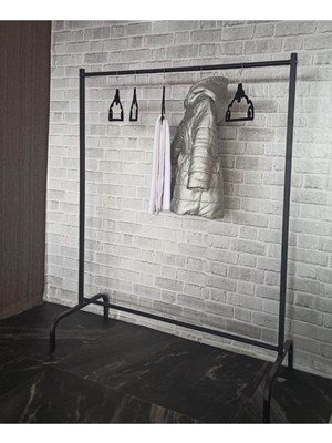 Empressco Webburada 138 cm Siyah Metal Konfeksiyon Askısı Konfeksiyon Elbise Askılığı Eşek Askılık Ayaklı Askılık Metal - Fiyatı, Yorumları