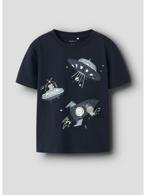 Name It T-Shirt Lacivert