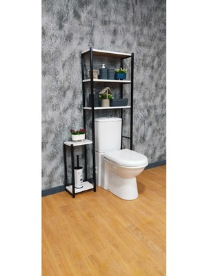 Empressco Egemev Klozet Üstü Düzenleyici Raf 3 Raflı Banyo Düzenleyici Havluluk Banyo Organizer Wc Arkası - Fiyatı, Yorumları