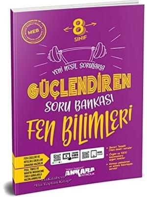 Skygo 8. Sınıf Fen Bilimleri Güçlendiren Soru Bankası