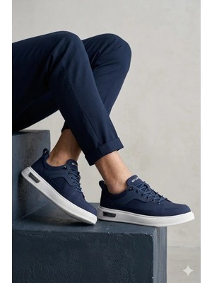 Ayakkabı Fuarı Elit HML9043 Erkek Klasik Sneaker Lacivert