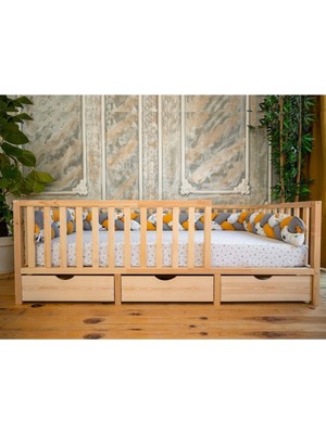 Empressco Oppipo Montessori Ahşap Karyola - Montessori Yatak - Montessori Karyola -  -17 - Fiyatı, Yorumları