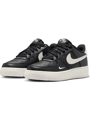 Nike Air Force 1 Ms Siyah Sneaker Ayakkabı (Dar Kalıptır 1 Beden Büyük Alınız)