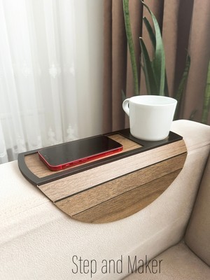 Empressco Step And Maker Dekoratif Yuvarlak Koltuk Kenarı Sehpası , Yan Sehpa , Amerikan Servis (Bardak Altlıklı) - Fiyatı, Yorumları