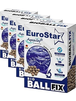Aquaclay Biyolojik Filtre Malzemesi 500 ml (4 Paketi)