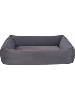 Pet Golf Vita Gri Köpek Yatağı L 85X105CM