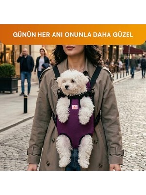 Gobypet Kedi ve Küçük Irk Köpek Için Ana Kucağı Taşıma Çantası, Evcil Hayvan Taşıyıcısı, Büzgülü ve Rahat Kullanım