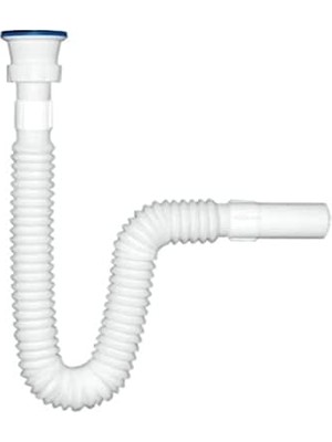 Körüklü Lavabo Sifonu Lavabo Gider Borusu 33X80 cm 1410