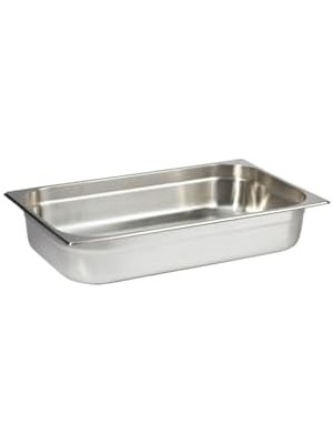 Paslanmaz Çelik Gastronom/gastronorm Küvet Gn 1/1-100 (53 x 32,5 x 10 Cm)