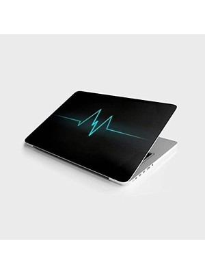 Laptop Bilgisayar Notebook Pc Kaplama Etiketi Dark