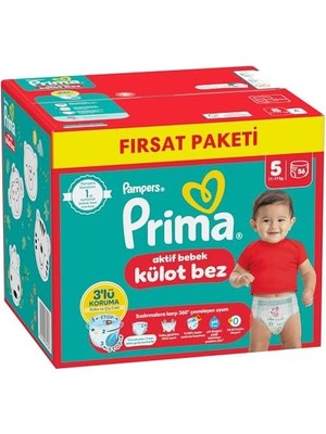 Külot Bebek Bezi 5 Numara 56 Adet Fırsat Paketi