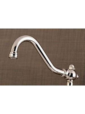 KS3228AX Mount Kitchen Musluk, 8 – 1/2 Inç, Saten Nikel