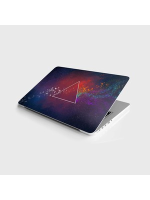Laptop Notebook Pc Kaplama Etiketi Üçgen Kelebekler