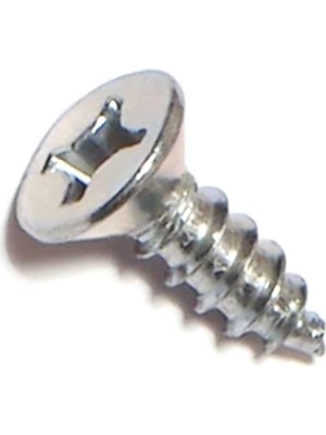 014973474041 Phillips Düz Ahşap Vidalar, 10 x 5/8, PARÇA-100, Çinko