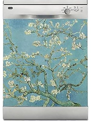 Bulaşık Makinesi Kaplama Beyaz Eşya Kaplama Almond Blossoms