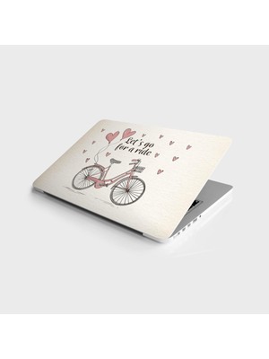 Laptop Notebook Pc Kaplama Etiketi Go For A Ride