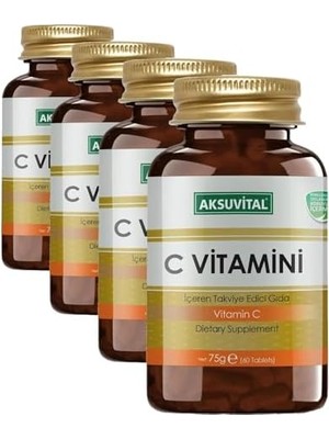 Shiffahome Shiffa Vitamin C 60 Tablet 1250 Mg 1 Paket (1 x 1 Adet) (4 Paketi)