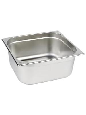 Paslanmaz Çelik Gastronom/gastronorm Küvet Gn 2/3-150 (35,4 x 32,5 x 15 Cm)