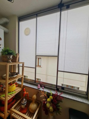 Empressco Yazar Home Katlanabilir Cam Balkon Plise Perdesi Açık Gri (Vidalı - Kancalı) Açık Gri Yzr 5 - Fiyatı, Yorumları