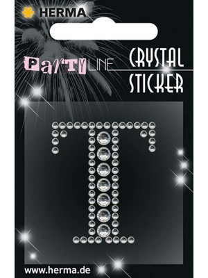 Kristal Etiket Harf T