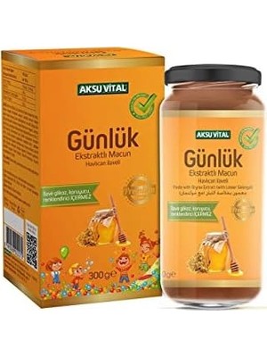Aksuvital Günlük Ekst. Çocuk Macun 300G