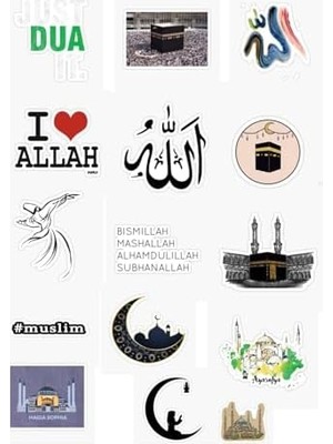Islamiyet Tasarımlı 15'li Dini Seti