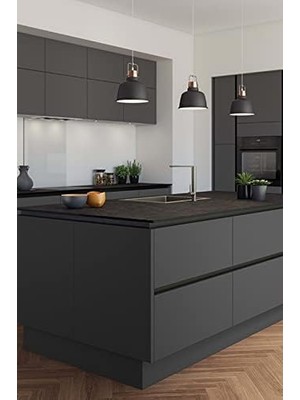 Mat Siyah Yapışkanlı Kaplama Folyosu 61 cm x 10 mt